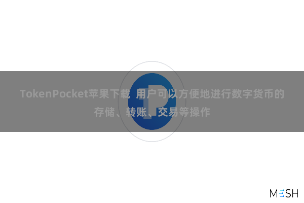 TokenPocket苹果下载 用户可以方便地进行数字货币的存储、转账、交易等操作